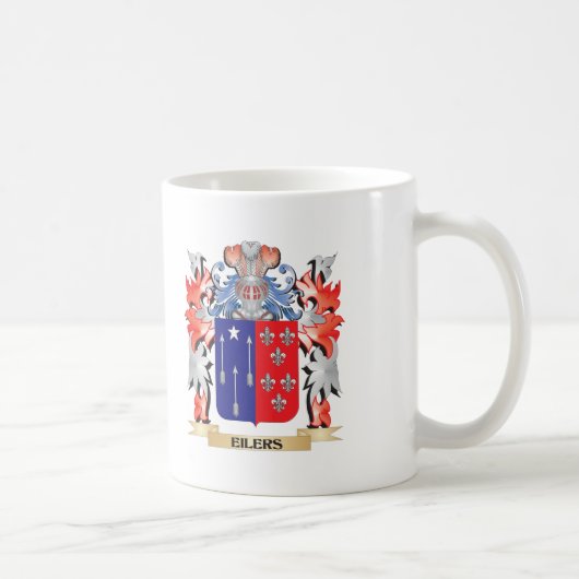 Eilers Wappen - Familienwappen Kaffeetasse (Rechts)