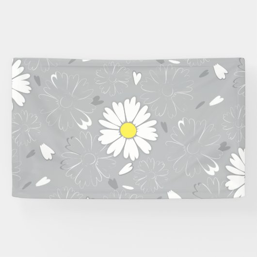 Eilins Daisy-Blume Banner (Horizontal)