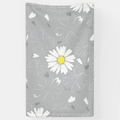 Eilins Daisy-Blume Banner (Vertikal)