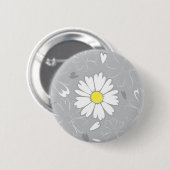 Eilins Daisy-Blume Button (Vorne & Hinten)