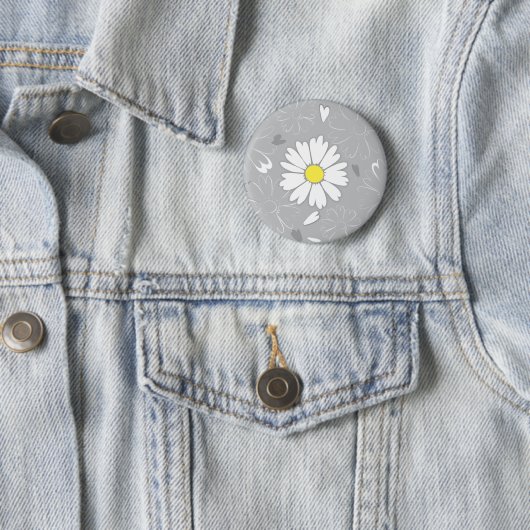 Eilins Daisy-Blume Button (Beispiel)