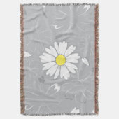 Eilins Daisy-Blume Decke (Vorderseite Vertikal)