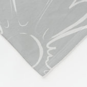 Eilins Daisy-Blume Fleecedecke (Ecke)