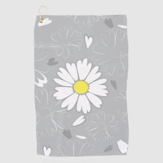 Eilins Daisy-Blume Golfhandtuch