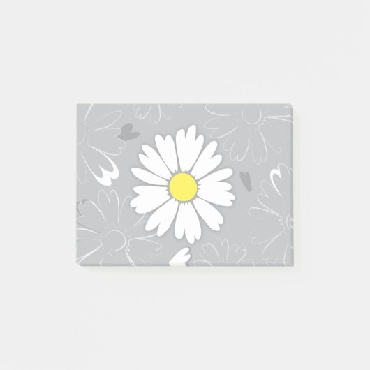Eilins Daisy-Blume Post-it Klebezettel (Vorderseite)