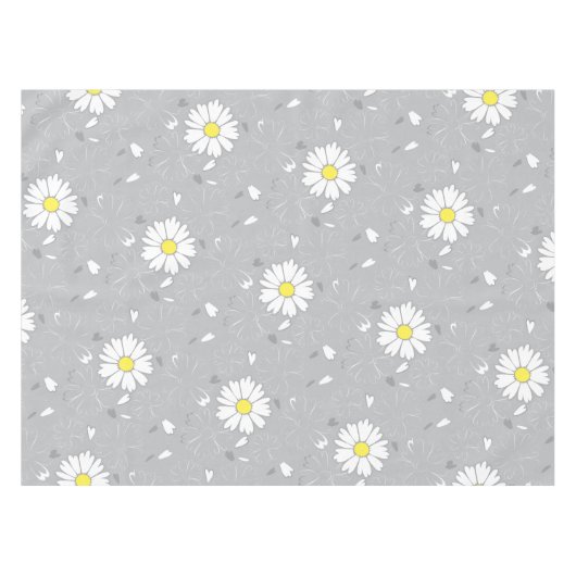 Eilins Daisy-Blume Tischdecke (Vorderseite (Horizontal))
