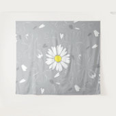 Eilins Daisy-Blume Wandteppich (Vorderseite (Horizontal))