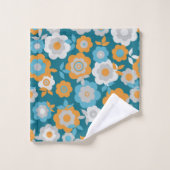 Eilins Frühlingsblumen Badhandtuch Set (Waschlappen)