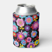 Eilins Frühlingsblumen Dosenkühler (Kanne Vorderseite)