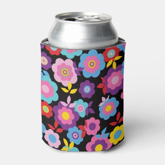 Eilins Frühlingsblumen Dosenkühler (Kanne Vorderseite)