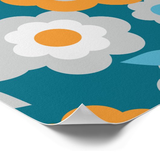 Eilins Frühlingsblumen Poster (Ecke)