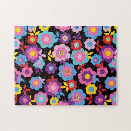 Eilins Frühlingsblumen Puzzle (Horizontal)