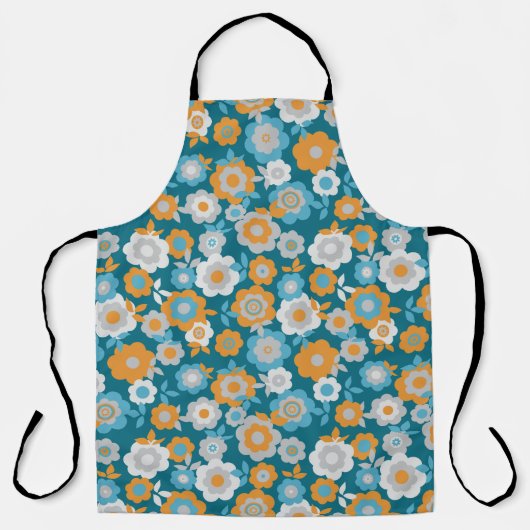 Eilins Frühlingsblumen Schürze (Vorderseite)