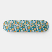 Eilins Frühlingsblumen Skateboard (Horizontal)