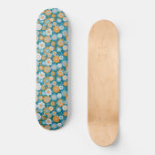 Eilins Frühlingsblumen Skateboard (Vorderseite)