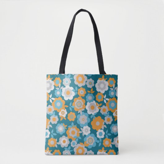 Eilins Frühlingsblumen Tasche (Vorderseite)