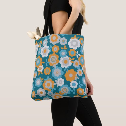 Eilins Frühlingsblumen Tasche (Von Nahem)