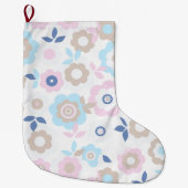 Eilin's Spring Flowers 3 Großer Weihnachtsstrumpf (Vorderseite)