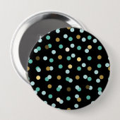 Eilins trendiges Muster Button (Vorne & Hinten)