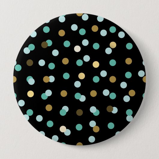 Eilins trendiges Muster Button (Vorderseite)