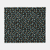 Eilins trendiges Muster Fleecedecke (Vorderseite (Horizontal))