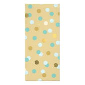 Eilins trendy Muster 2 Werbekarte (Hinten)