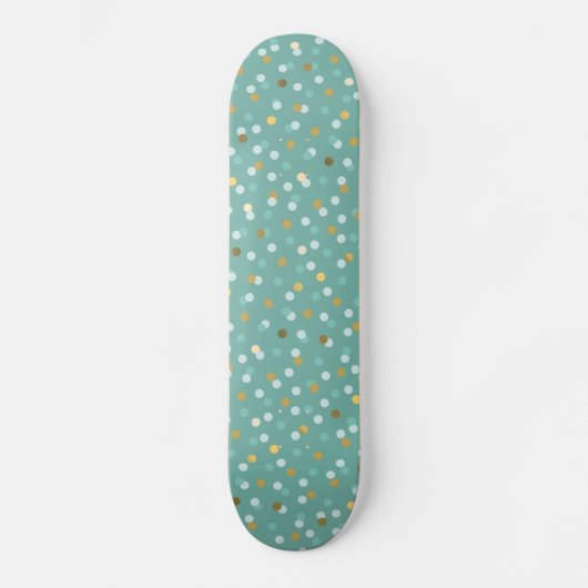 Eilins trendy Muster 3 Skateboard (Vorderseite)