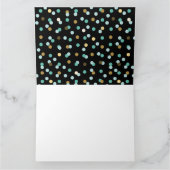 Eilins trendy Muster Dankeskarte (Innenseite)