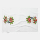 Eimer frischer Erdbeeren Geschirrtuch (Horizontal)