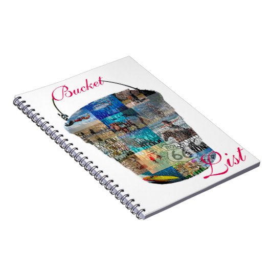 Eimer-Liste Notizblock (Rechte Seite)