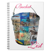 Eimer-Liste Notizblock (Vorderseite)