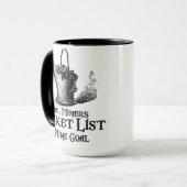 EIMER-LISTE TASSE (Vorderseite Links)
