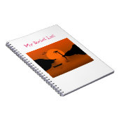 Eimer-Listen-Notizbuch Notizblock (Rechte Seite)