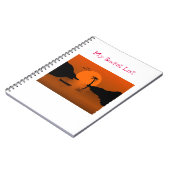 Eimer-Listen-Notizbuch Notizblock (Linke Seite)