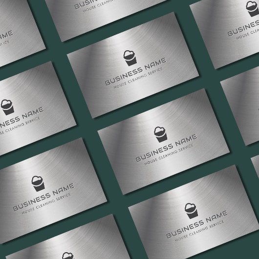 Eimer-Logo für Reinigungsservice Visitenkarte