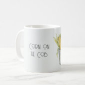 Eimer Maiskolben Kaffeetasse (Vorderseite Links)