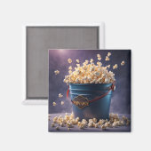 Eimer Popcorn Magnet (Vorderseite/Rückseite)
