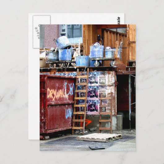 Eimer Postkarte (Vorne/Hinten)