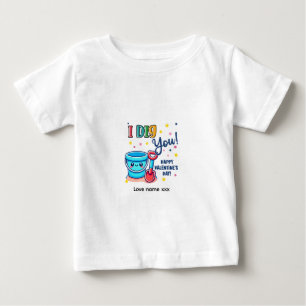 Eimer & Schaufel-Geschenkidee „Ich buddel dich“ zu Baby T-shirt