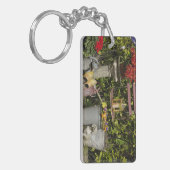 Eimer, Schuhe und Blume, Zaanse Schans, Schlüsselanhänger (Vorderseite links)