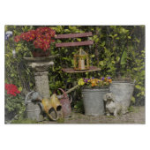 Eimer, Schuhe und Blume, Zaanse Schans, Schneidebrett (Vorderseite)