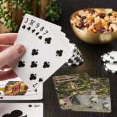 Eimer, Schuhe und Blume, Zaanse Schans, Spielkarten (In Situ)