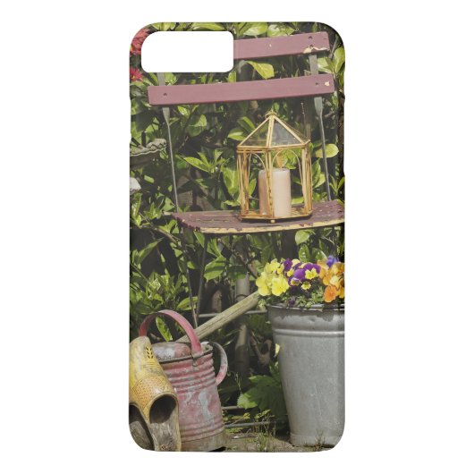 Eimer, Schuhe und Blumen, Zaanse Schans, Case-Mate iPhone Hülle (Rückseite)