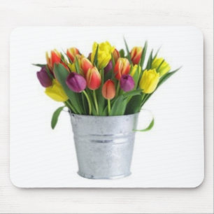 Eimer Tulpen Mousepad