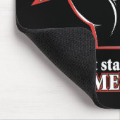 "Eimer und Stimmzettel" Standard-Mauspad (Schwarz) Mousepad (Ecke)