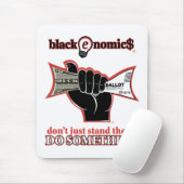 "Eimer und Stimmzettel" Standard-Mauspad (Weiß) Mousepad (Mit Mouse)