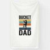 Eimer-Vater Retro-Baseball-Vater-Vektor-Design_1 Banner (Vertikal)