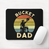 Eimer Vater Softball Vater Baseball Funny Coach Va Mousepad (Mit Mouse)