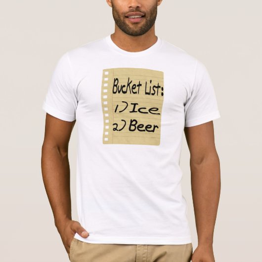 Eimerliste T-Shirt (Vorderseite)