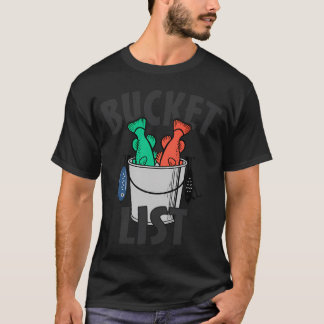 Eimerteliste - Angeln T-Shirt